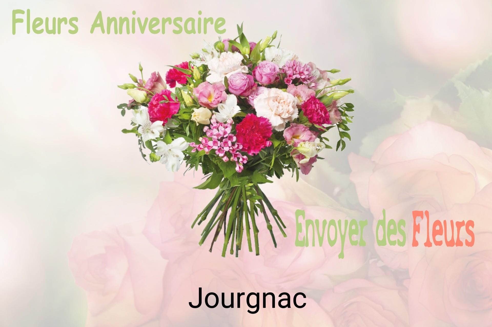 Bouquet de fleurs d’anniversaire livré à Jourgnac